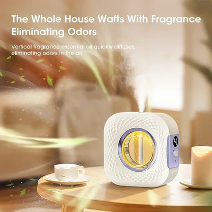 Desktop Aroma Diffuser For Home Diffuser Aromatherapy Machine AirFresheners Sprayer 50mlLavender EssentialOil Fragrance Diffuser