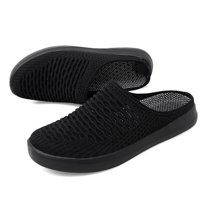 Women Slippers Sandals 2021 Summer Beach Slippers Women Breathable Mesh Flat Shoes Women Flip Flops Zapatos Mujer Home Slippers