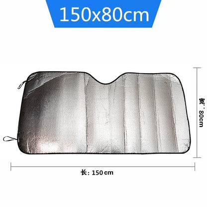 140x70CM Car Window Sun Shade Windshield Snow Ice Anti-UV Protection Front Rear Windshield Block Cover Visor Auto Accessories