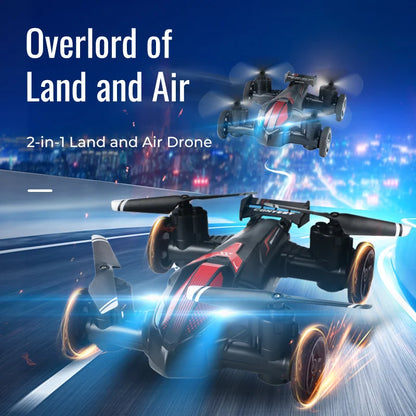 JJRC H103 Land-Air Mini RC Drone Car Dual-Mode Remote Control Quadcopter Headless Altitude Hold 360° Flip RC Toy Gift for Kids