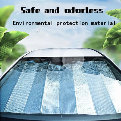 140x70CM Car Window Sun Shade Windshield Snow Ice Anti-UV Protection Front Rear Windshield Block Cover Visor Auto Accessories