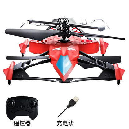 Drone Aerial Photography Toy Professional Equipment Amphibious Quadrocopter Fixed-height Stunt Racing Land-Air Vehicle