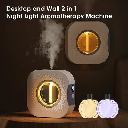 Desktop Aroma Diffuser For Home Diffuser Aromatherapy Machine AirFresheners Sprayer 50mlLavender EssentialOil Fragrance Diffuser